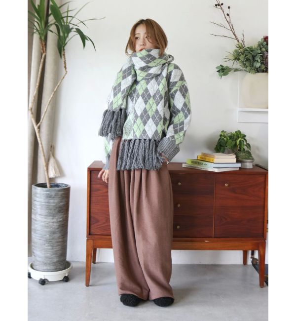 Ungrid「ピーチ起毛ラフパンツ」|その他|