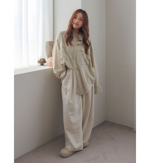 Ungrid「ピーチ起毛ラフパンツ」|その他|