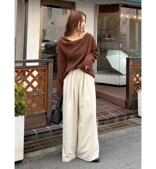 Ungrid「ピーチ起毛ラフパンツ」|その他|