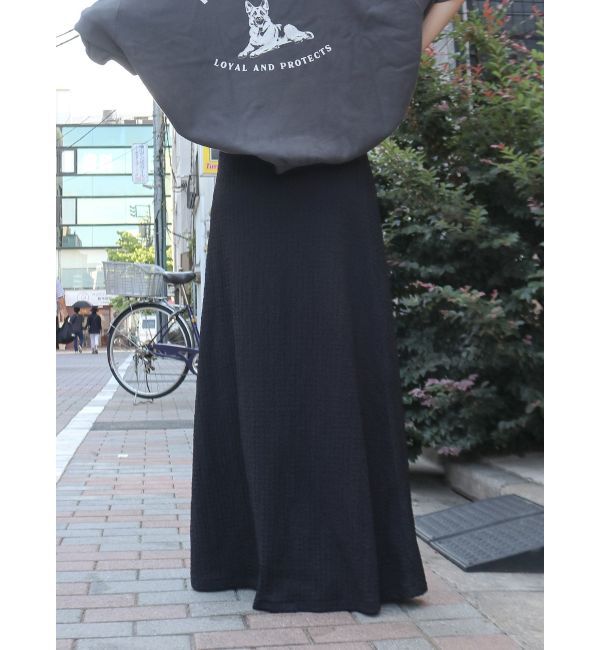 Ungrid「カットジャカードフィトフレアスカート」|スカート|