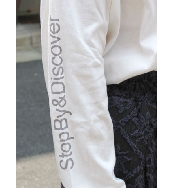 Ungrid「カラーロゴロングスリーブTee」|Tシャツ・カットソー|