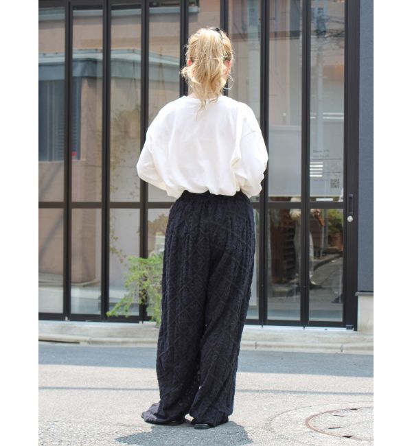 Ungrid「カラーロゴロングスリーブTee」|Tシャツ・カットソー|