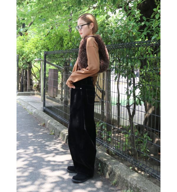 Ungrid「カラーロゴロングスリーブTee」|Tシャツ・カットソー|