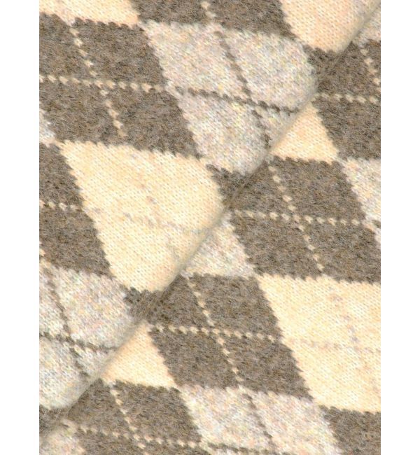 Ungrid「アーガイルルーズニット」|ニット・セーター|