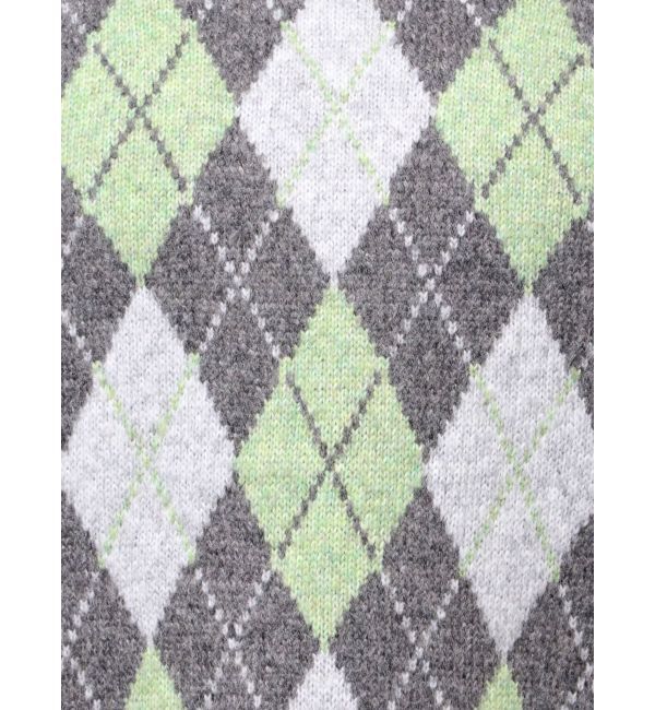 Ungrid「アーガイルルーズニット」|ニット・セーター|