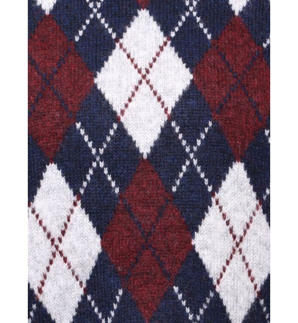 Ungrid「アーガイルルーズニット」|ニット・セーター|