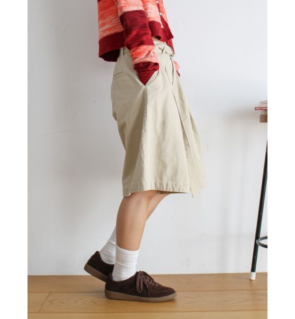 Ungrid「ワイドシルエットチノハーフパンツ」|その他|