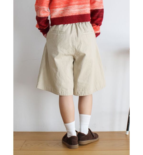 Ungrid「ワイドシルエットチノハーフパンツ」|その他|