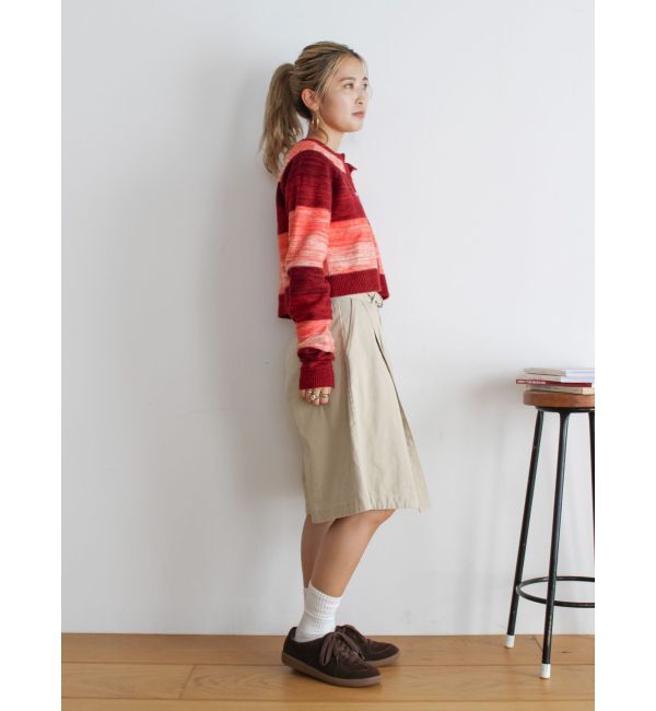 Ungrid「ワイドシルエットチノハーフパンツ」|その他|