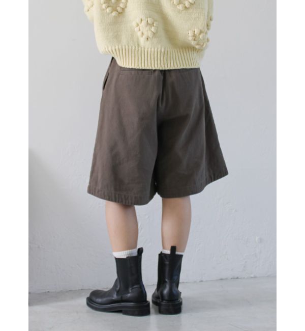 Ungrid「ワイドシルエットチノハーフパンツ」|その他|