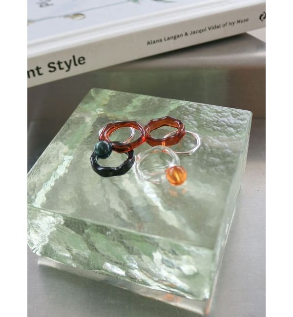 Ungrid「デザインクリアリングセット」|リング|