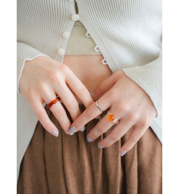 Ungrid「デザインクリアリングセット」|リング|