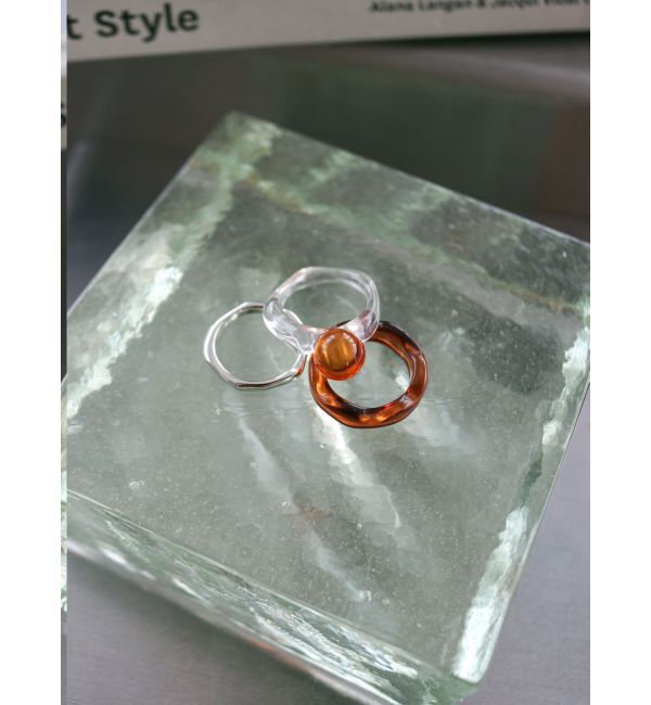 Ungrid「デザインクリアリングセット」|リング|