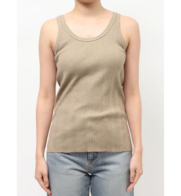 Ungrid「ランダムテレコタンクトップ」|タンクトップ|