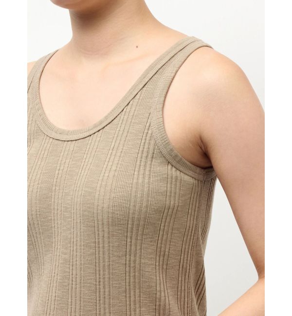 Ungrid「ランダムテレコタンクトップ」|タンクトップ|