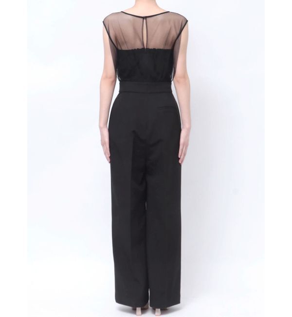 LAGUNAMOON「LADYコサージュチュールパンツドレス」|ドレス|