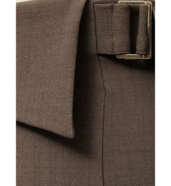 LAGUNAMOON「アシンメトリーウエストラペルスカート」|スカート|