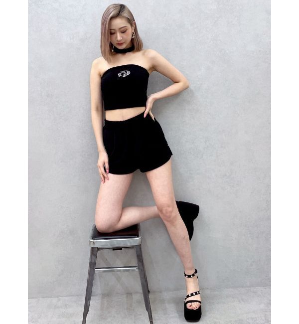 GYDA「サイドスリットパイルショートパンツ【SETUP着用可】」|その他|