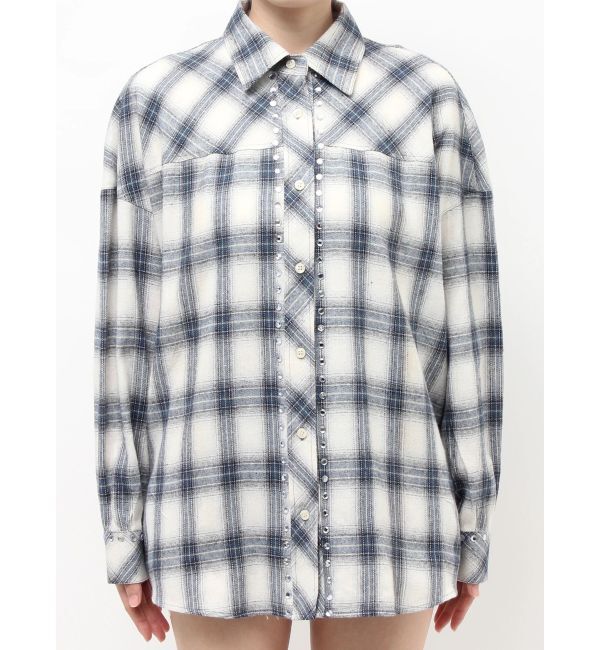 GYDA「bijouチェックシャツ」|シャツ・ブラウス|