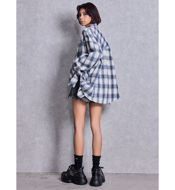 GYDA「bijouチェックシャツ」|シャツ・ブラウス|