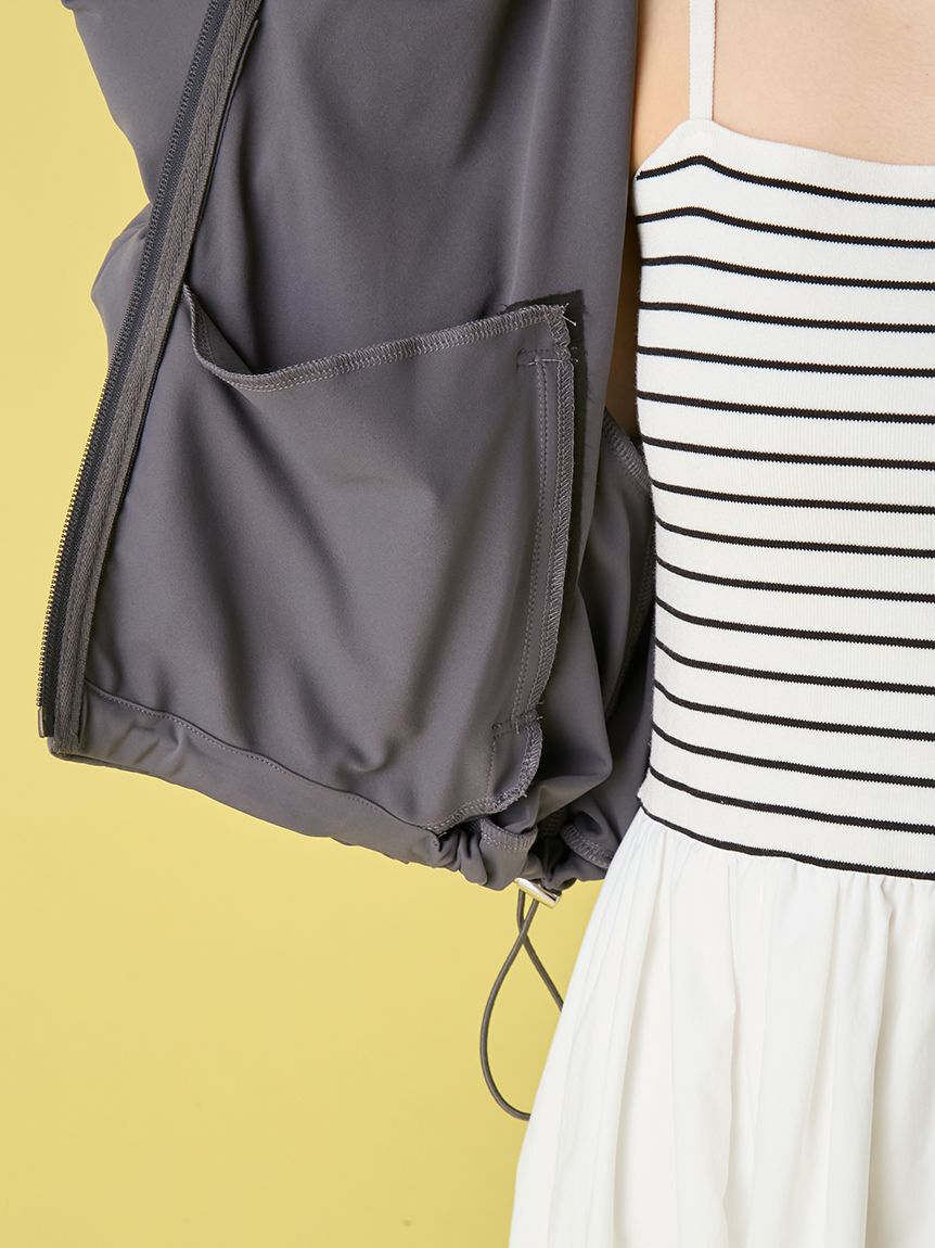 LILY BROWN「【UVカット】サンガード付きラッシュガード」|その他|