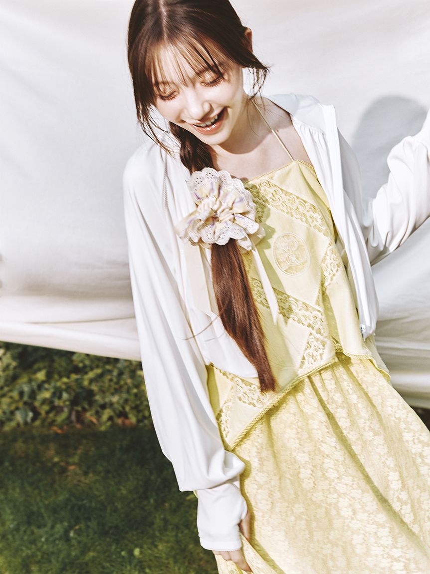 LILY BROWN「【UVカット】サンガード付きラッシュガード」|その他|