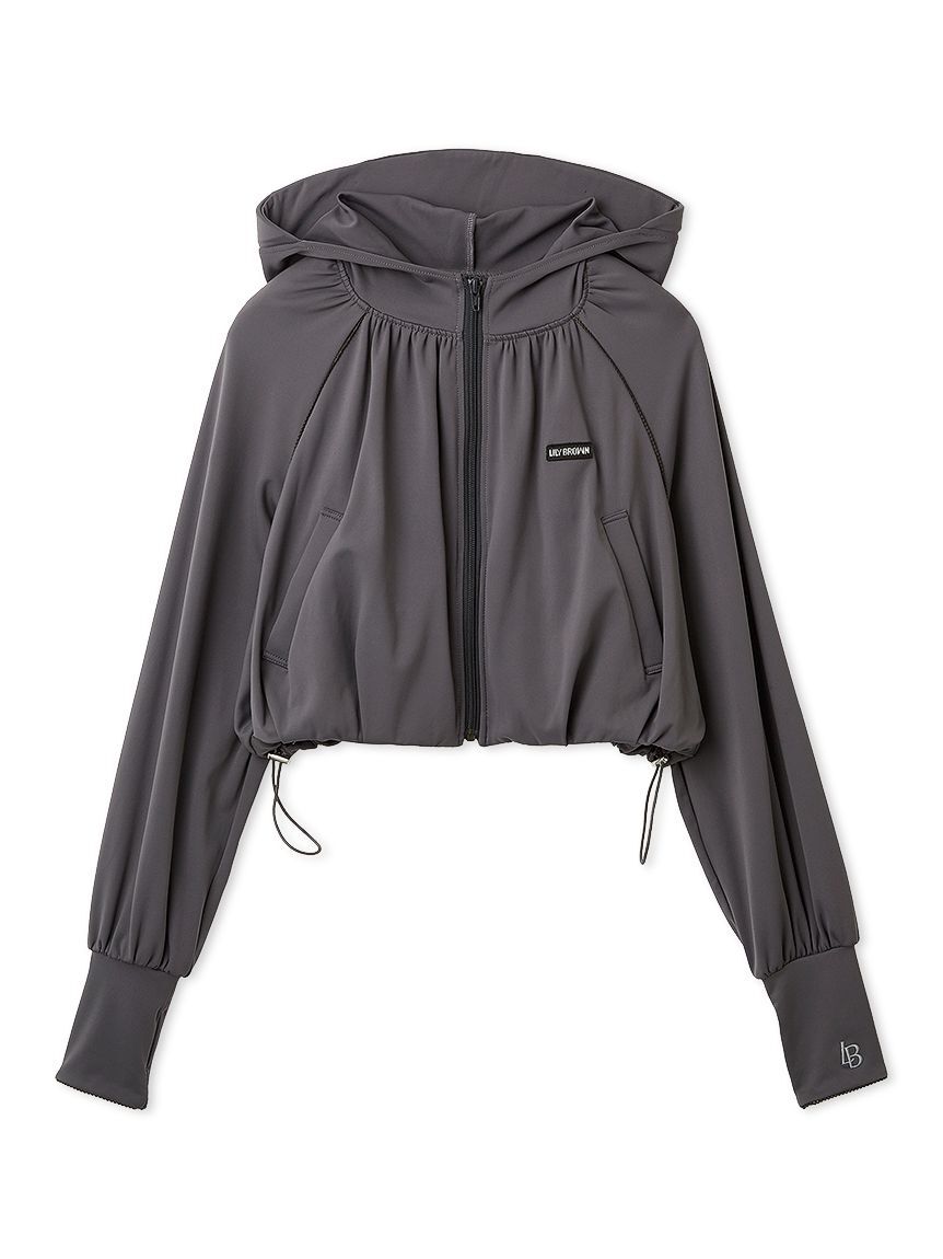 LILY BROWN「【UVカット】サンガード付きラッシュガード」|その他|