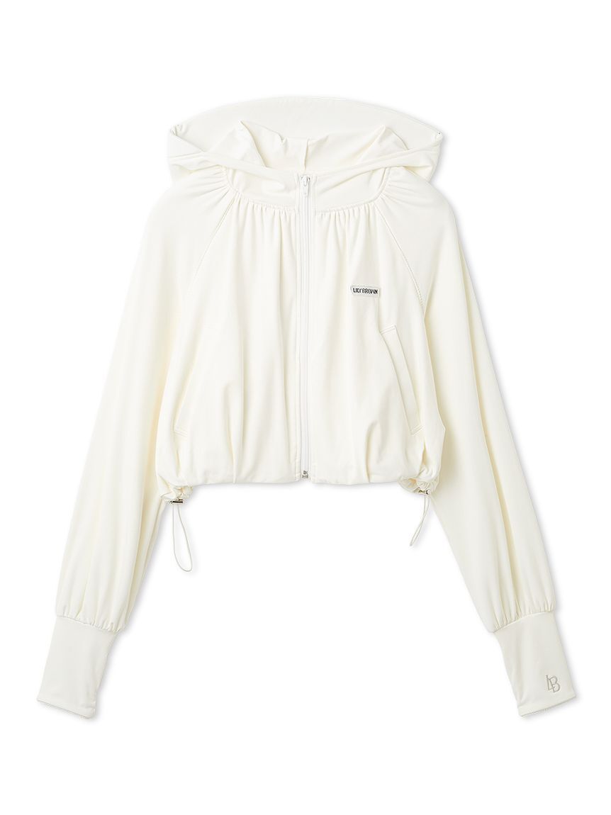 LILY BROWN「【UVカット】サンガード付きラッシュガード」|その他|