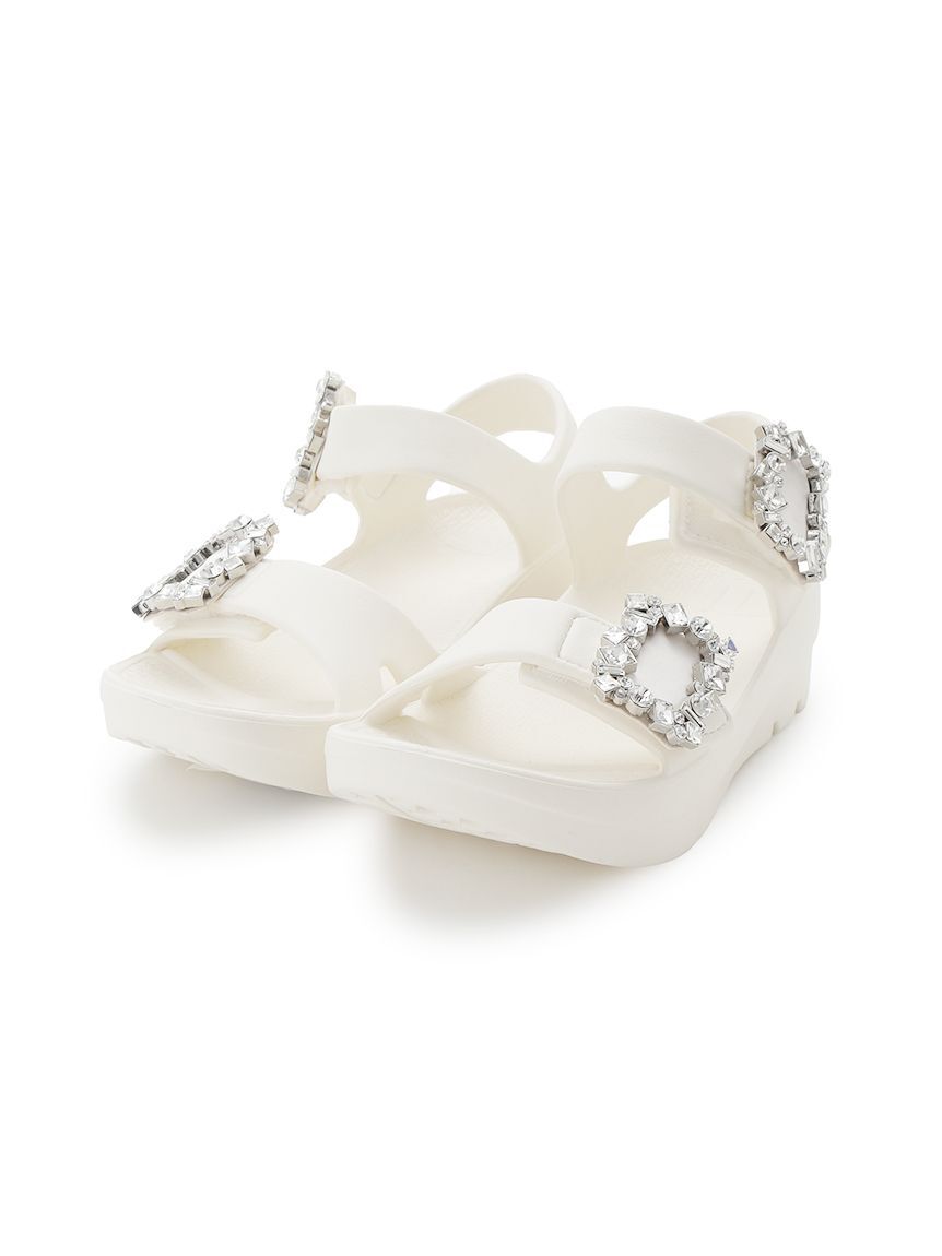 CELFORD「【TELIC｜CELFORD】コラボビジューリカバリーサンダル」|サンダル|