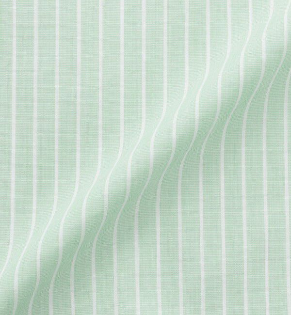 MACKINTOSH PHILOSOPHY「バンドカラーストライプハーフシャツ」|シャツ・ブラウス|