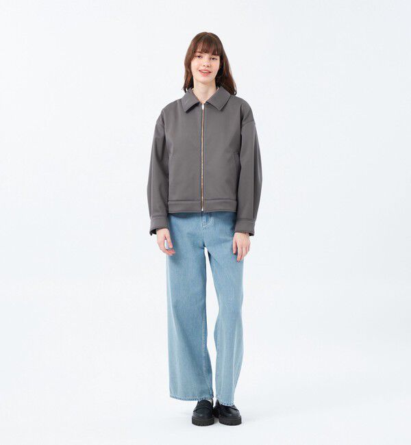 MACKINTOSH PHILOSOPHY「【WEB&一部店舗限定】ボンディングスイングトップブルゾン」|ブルゾン・スタジャン|