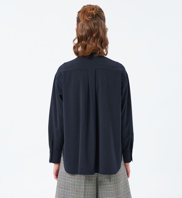 MACKINTOSH PHILOSOPHY「ウールトロバンドカラーシャツ」|シャツ・ブラウス|