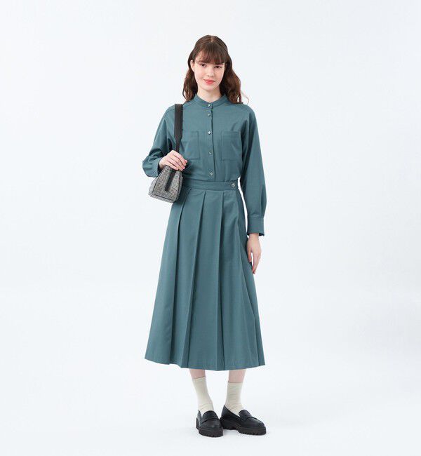 MACKINTOSH PHILOSOPHY「ウールトロバンドカラーシャツ」|シャツ・ブラウス|