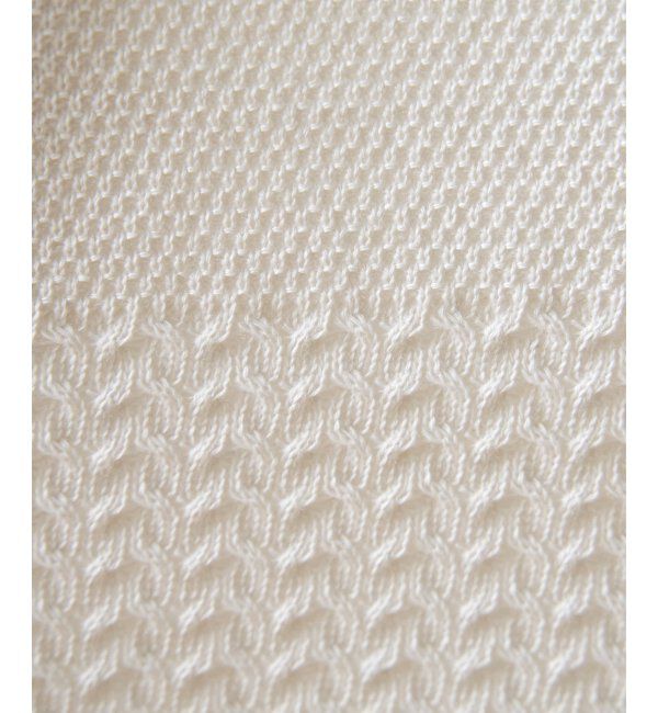 ikka「ニットコンビポンチTシャツ」|Tシャツ・カットソー|