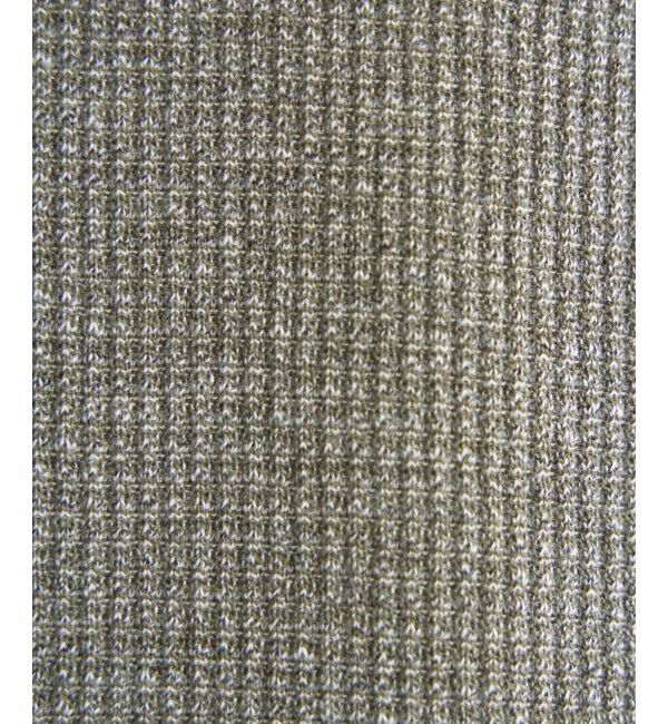 ikka「メランジワッフルフェイクロンTシャツ」|Tシャツ・カットソー|