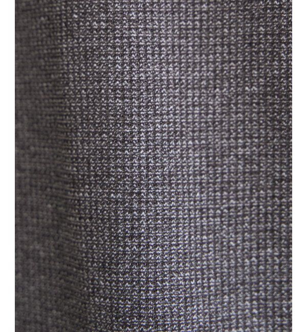 ikka「メランジワッフルフェイクロンTシャツ」|Tシャツ・カットソー|