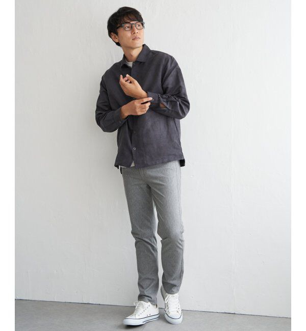 ikka「【親子おそろい】フェイクスエードシャウター」|シャツ・ブラウス|