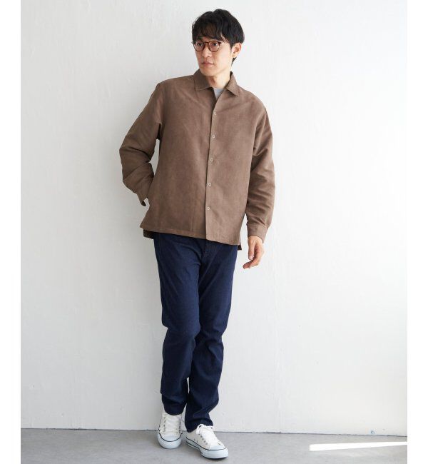 ikka「【親子おそろい】フェイクスエードシャウター」|シャツ・ブラウス|