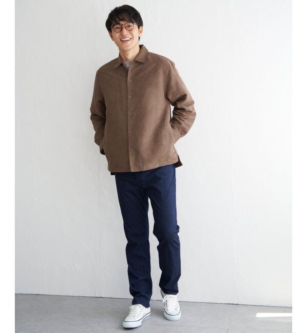 ikka「【親子おそろい】フェイクスエードシャウター」|シャツ・ブラウス|