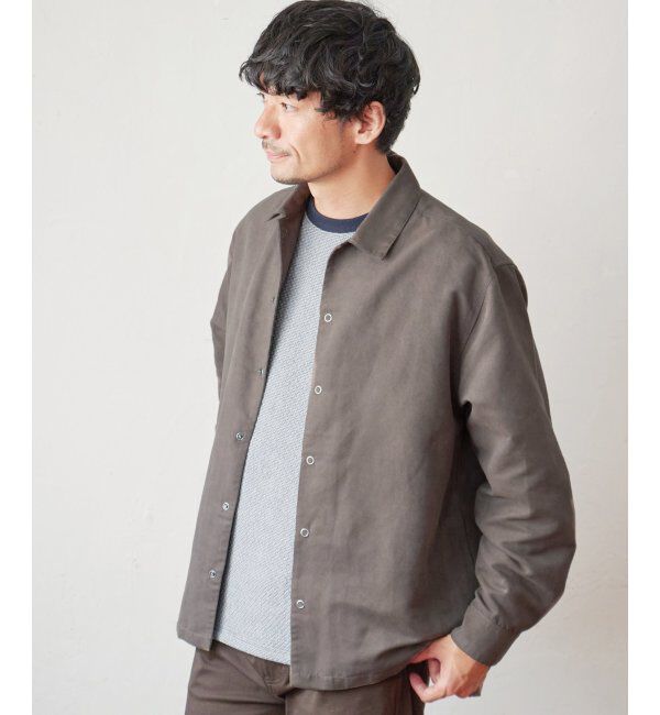 ikka「【親子おそろい】フェイクスエードシャウター」|シャツ・ブラウス|
