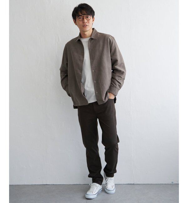 ikka「【親子おそろい】フェイクスエードシャウター」|シャツ・ブラウス|