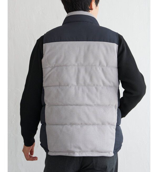 ikka「sorona(R)コンビ中綿ベスト」|ダウンベスト・ベスト|