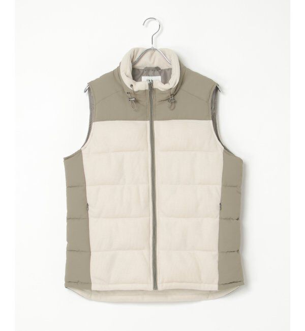 ikka「sorona(R)コンビ中綿ベスト」|ダウンベスト・ベスト|
