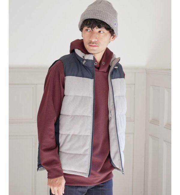 ikka「sorona(R)コンビ中綿ベスト」|ダウンベスト・ベスト|