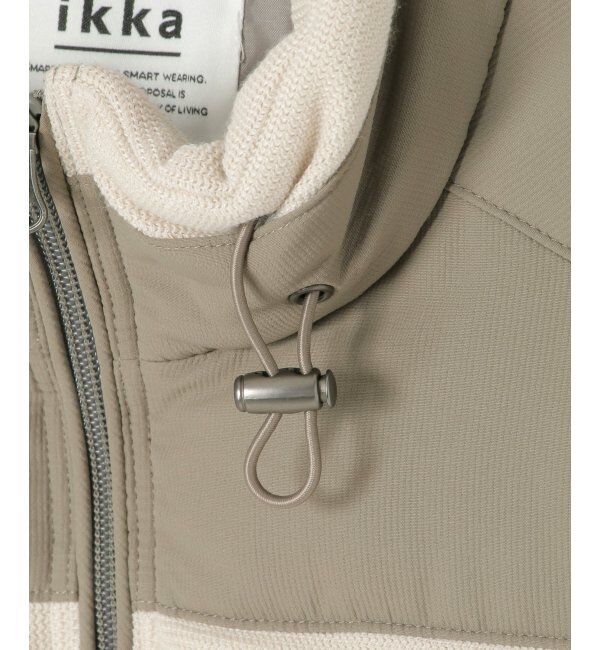 ikka「sorona(R)コンビ中綿ベスト」|ダウンベスト・ベスト|