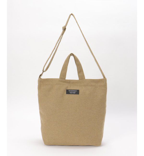 ikka「ウールライク2WAYショルダーバッグ」|その他|ベージュ