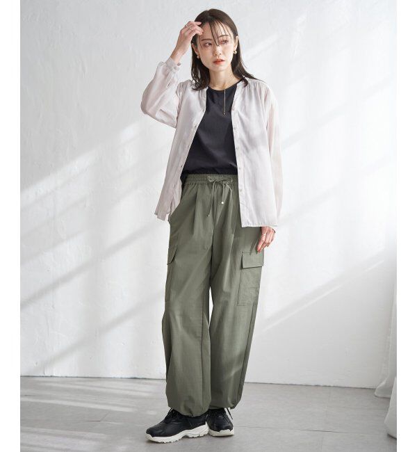 ikka「【雑誌InRed5月号掲載】シアーバックリボンブラウス」|シャツ・ブラウス|