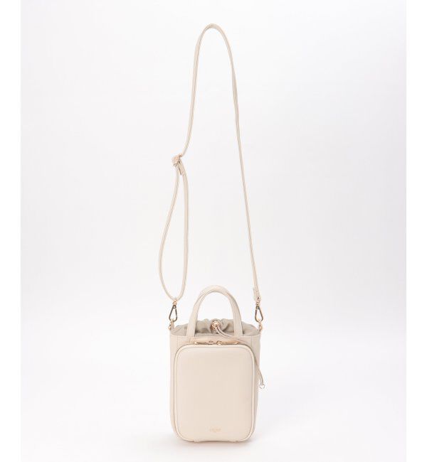 ikka「合皮2WAYミニショルダーバッグ」|その他|オフホワイト