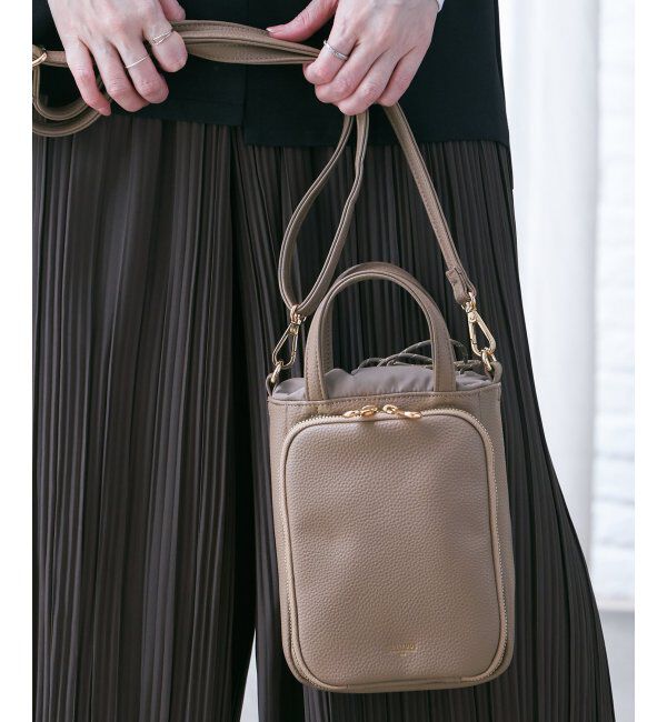 ikka「合皮2WAYミニショルダーバッグ」|その他|