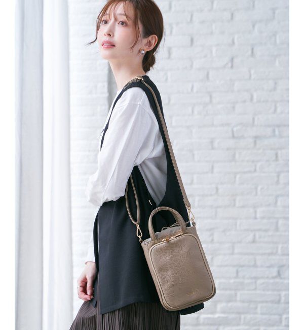 ikka「合皮2WAYミニショルダーバッグ」|その他|